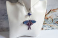 Moth necklace