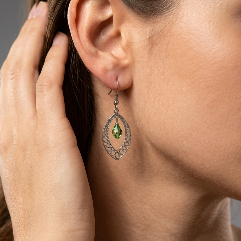 Crystal teardrop Earrings