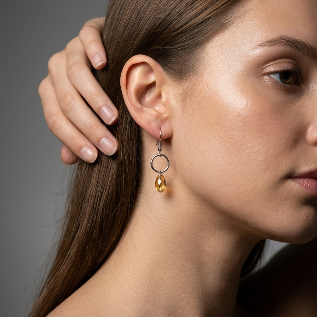 Teardrop earrings