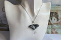 Moth necklace