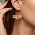 Moth earrings