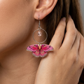 Moth earrings
