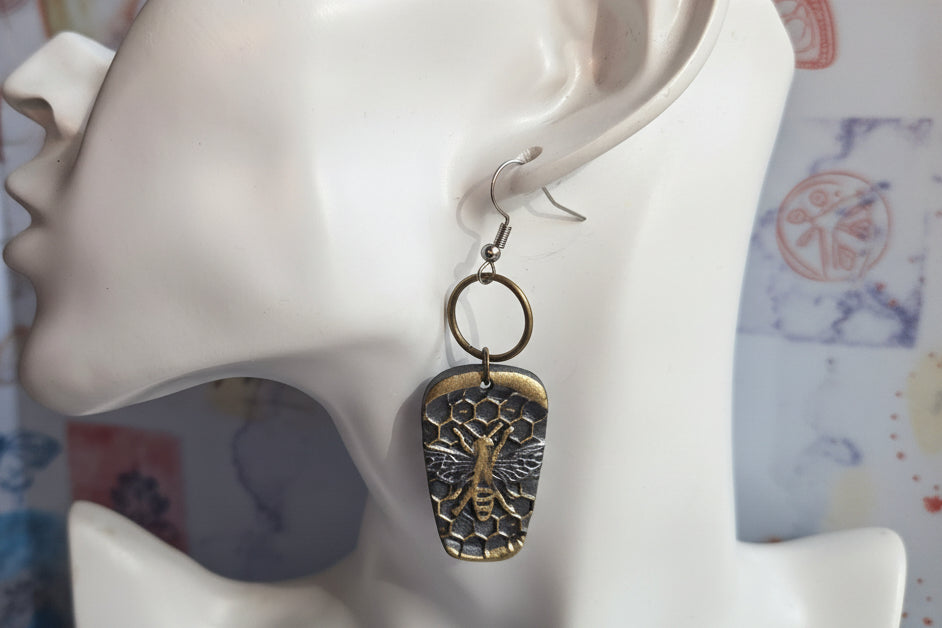 Bumblebee Earrings