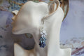 Beaded flower earrings