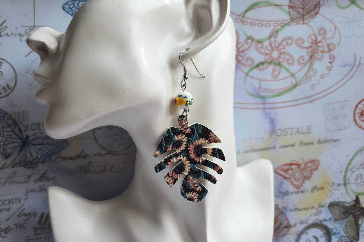 Sunflower Earrings