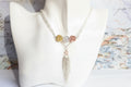 Rose beaded necklace