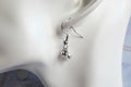 Tiny silver bumblebee Earrings