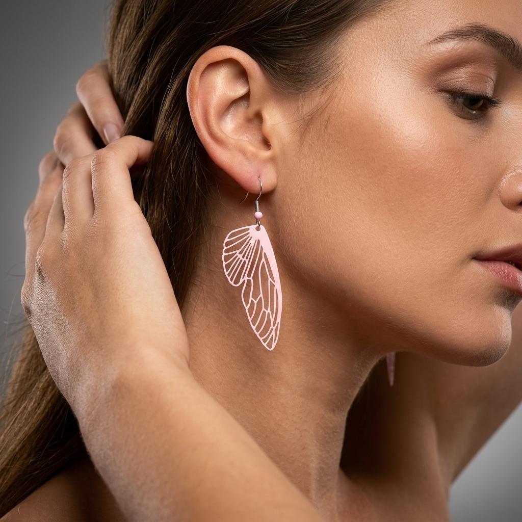 Butterfly wing earrings