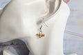 Tiny ceramic bumblebee Earrings