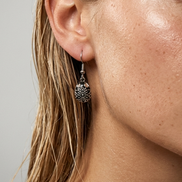 Beetle Earrings