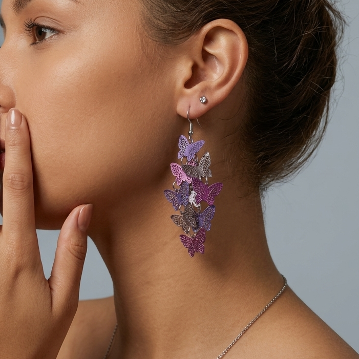 Butterfly earrings