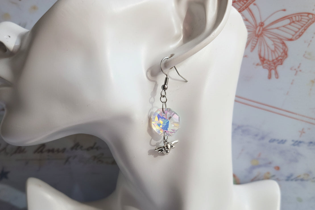 Crystal bumblebee Earrings