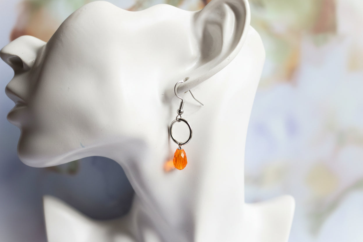 Teardrop earrings
