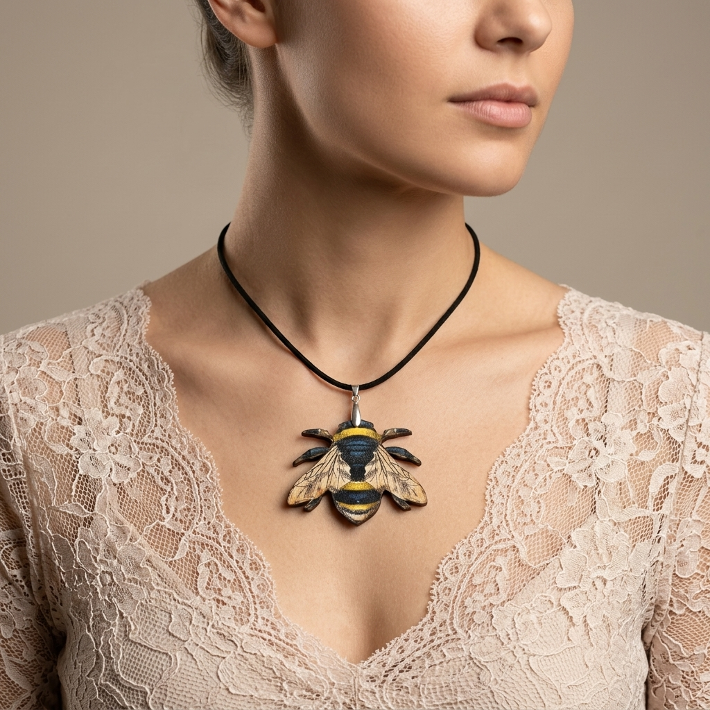 Bumblebee Necklace
