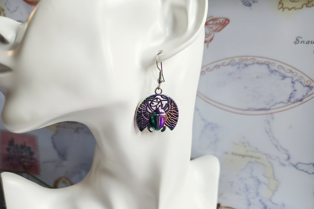 Scarab beetle Earrings