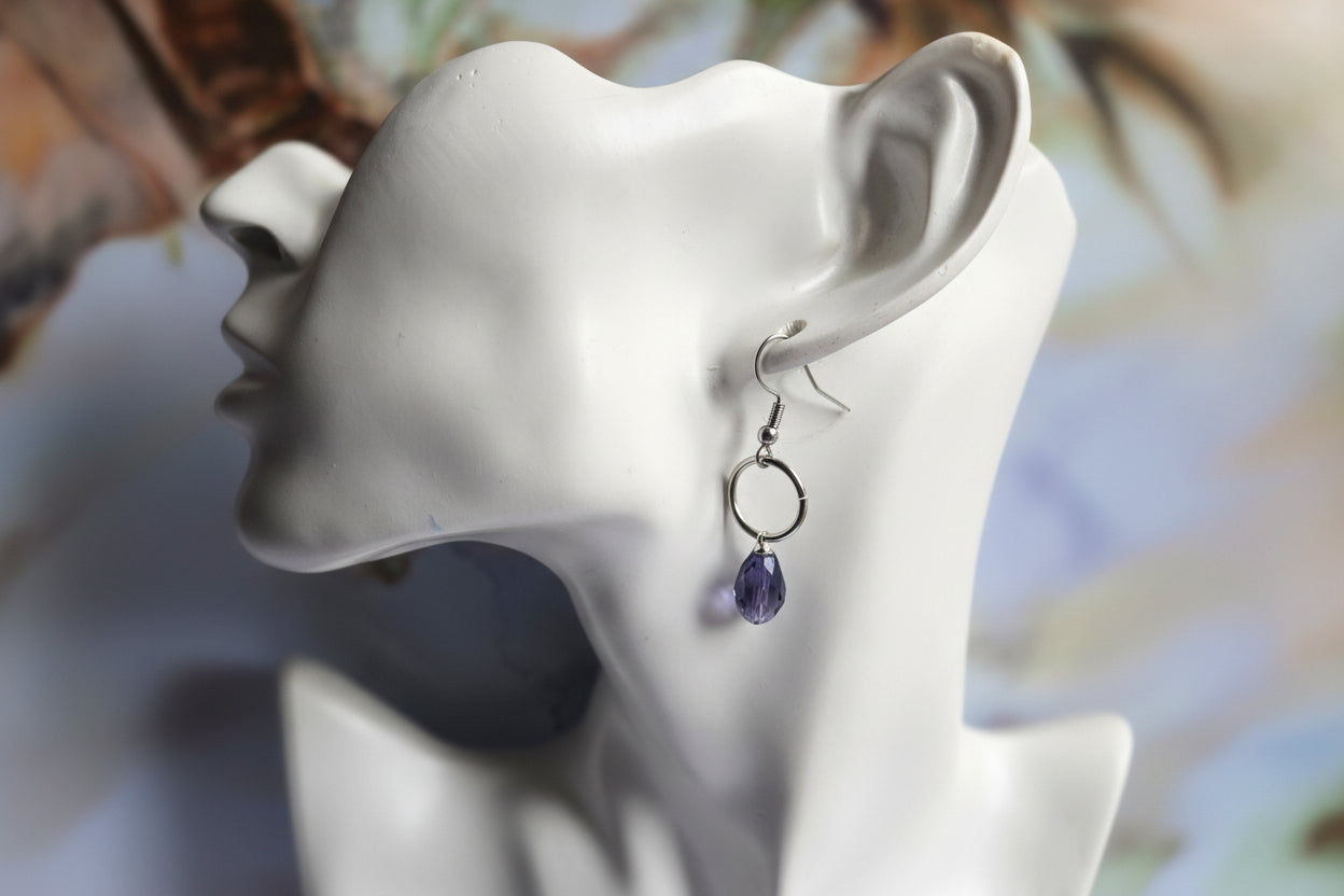 Teardrop earrings