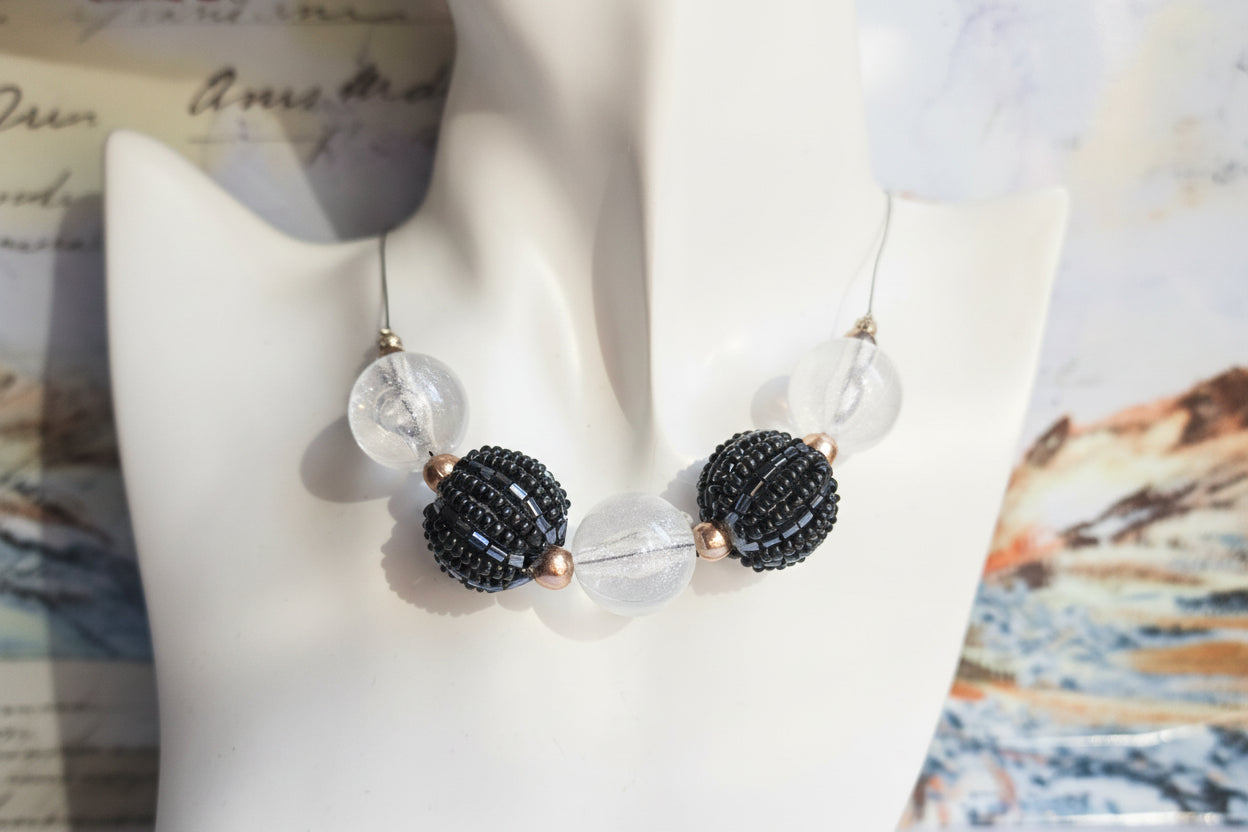 Large bead necklace