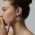 Dragonfly earrings