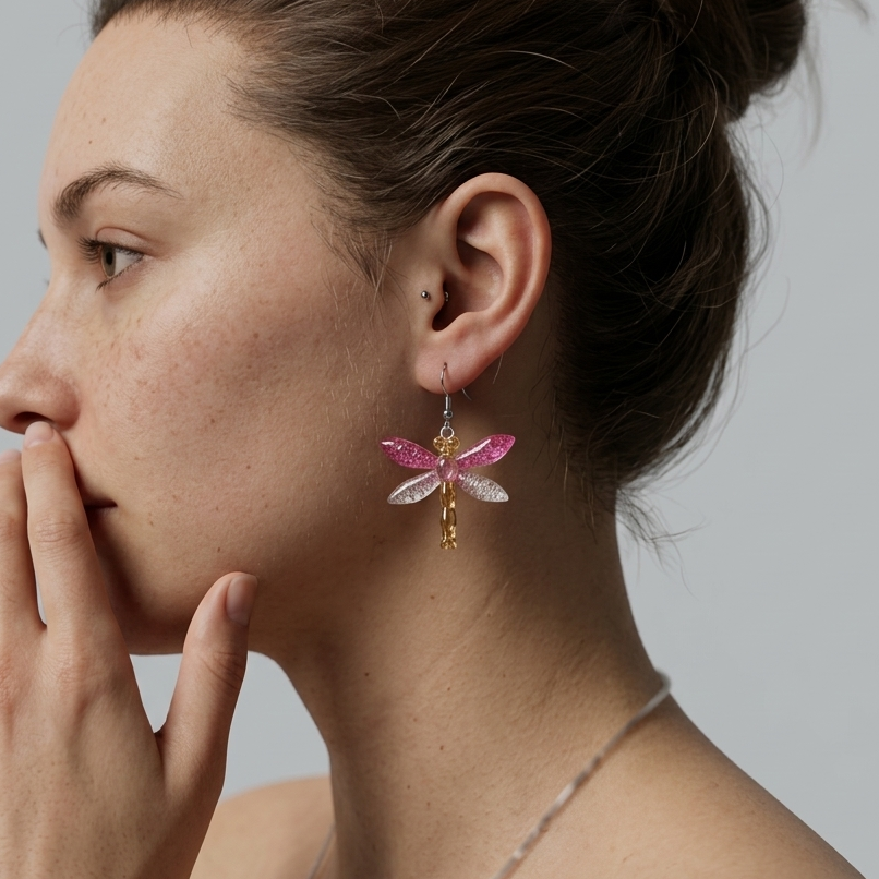 Dragonfly earrings