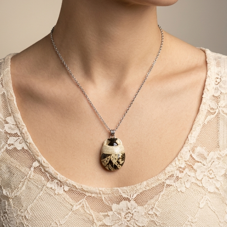 Beetle Necklace