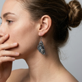 Butterfly wing earrings